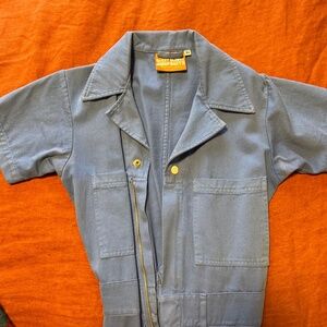 Big bud press light blue short sleeve jumpsuit